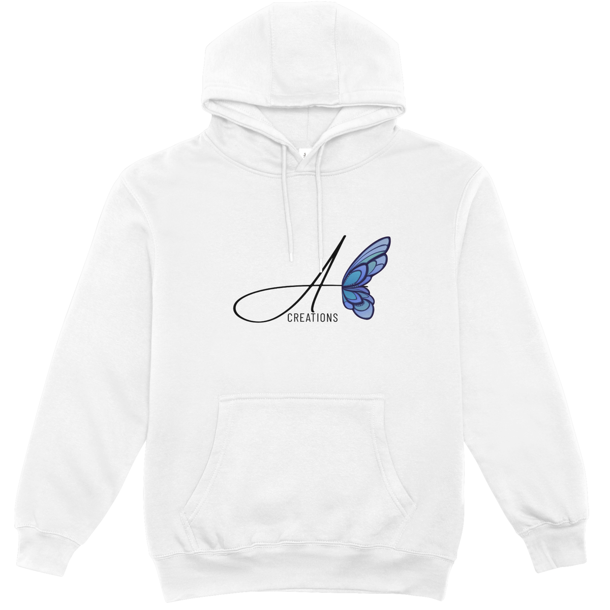 Abigail's Creations Signature White Hoodie