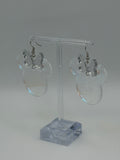 Magic Silhouette Emerald Two-Piece Articulated Dangle Earrings