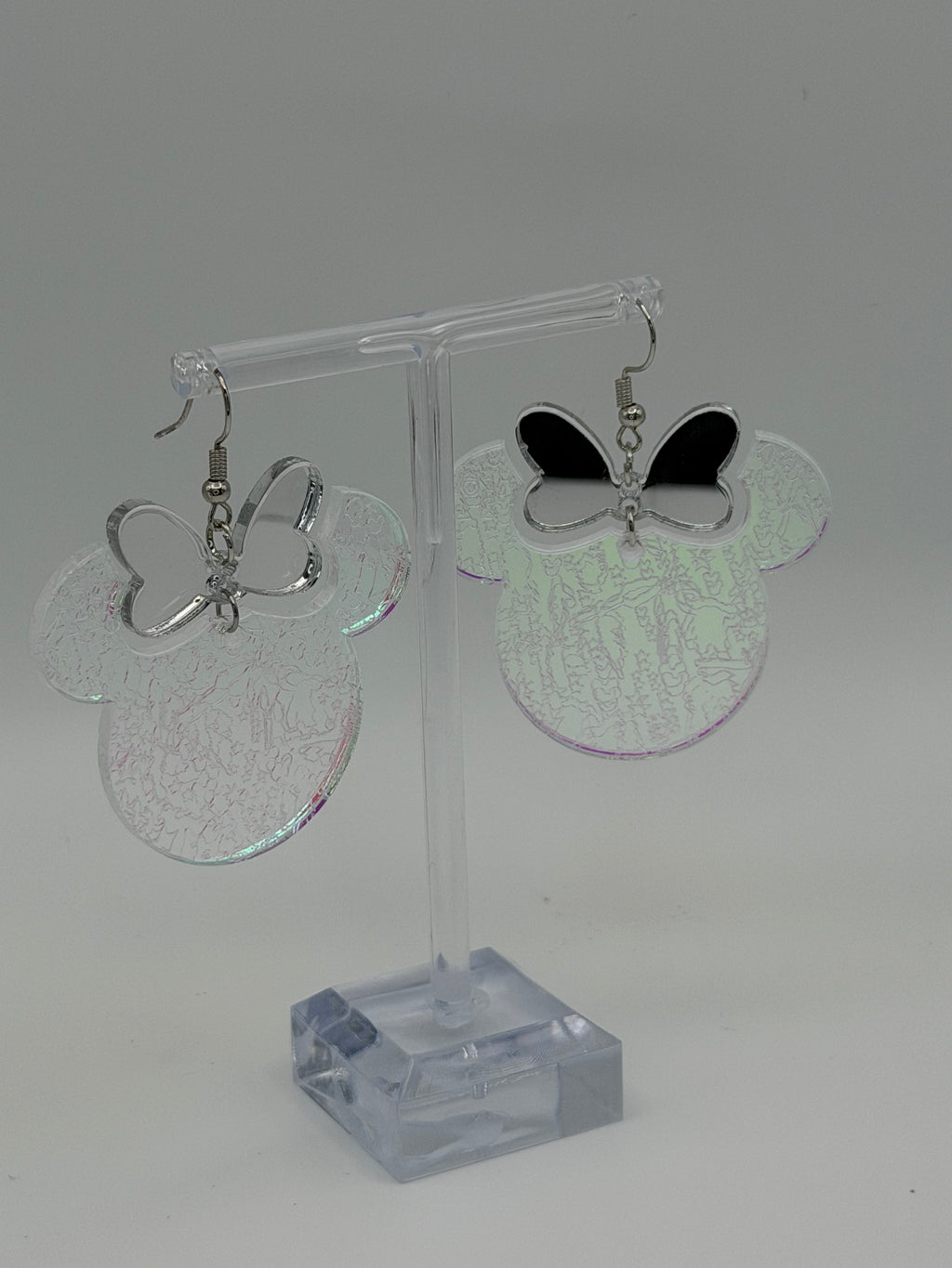 Magic Silhouette Emerald Two-Piece Articulated Dangle Earrings